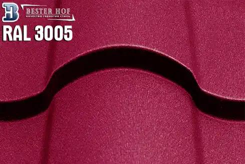 Металлочерепица Кредо (Kredo) RAL 3005